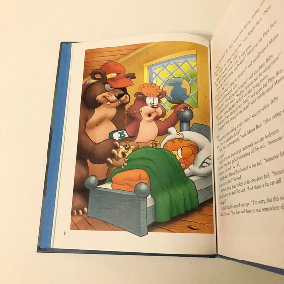 Vintage 1989 Garfields Furry Tales  Jim Davis Book Hardcover - Picture 14 of 16